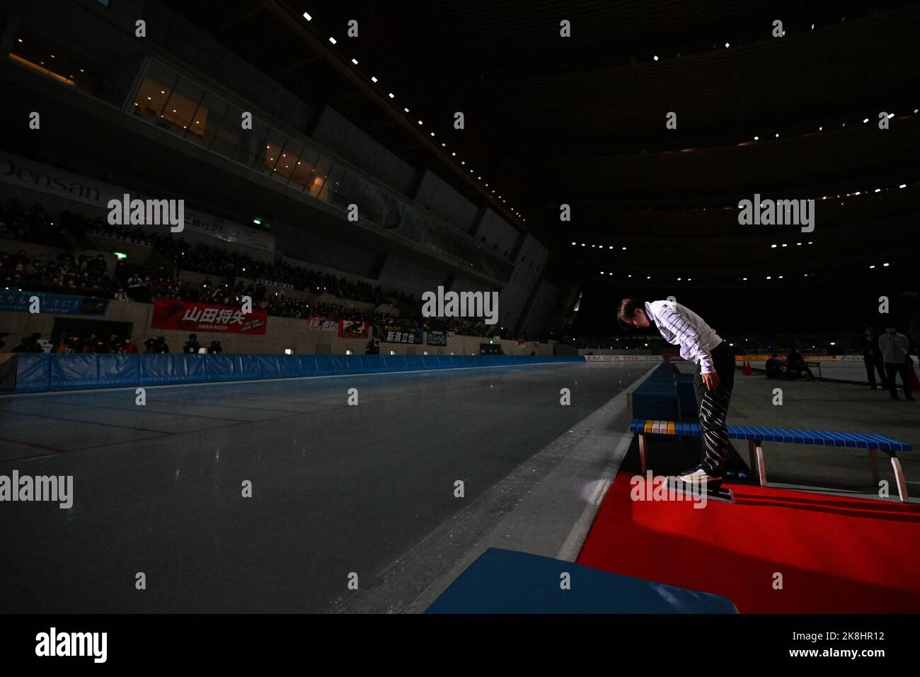 Nagano, Japan. Kredit: MATSUO. 22. Oktober 2022. NAO Kodaira Speed Skating : die All Japan Speed Skating Single Distance Championships 29. in Nagano, Japan. Kredit: MATSUO .K/AFLO SPORT/Alamy Live Nachrichten Stockfoto