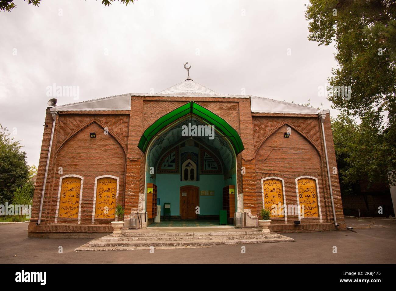 Ganja Stadt. Aserbaidschan. Schöne alte Moschee Gazakhlar 1801-1802. Stockfoto