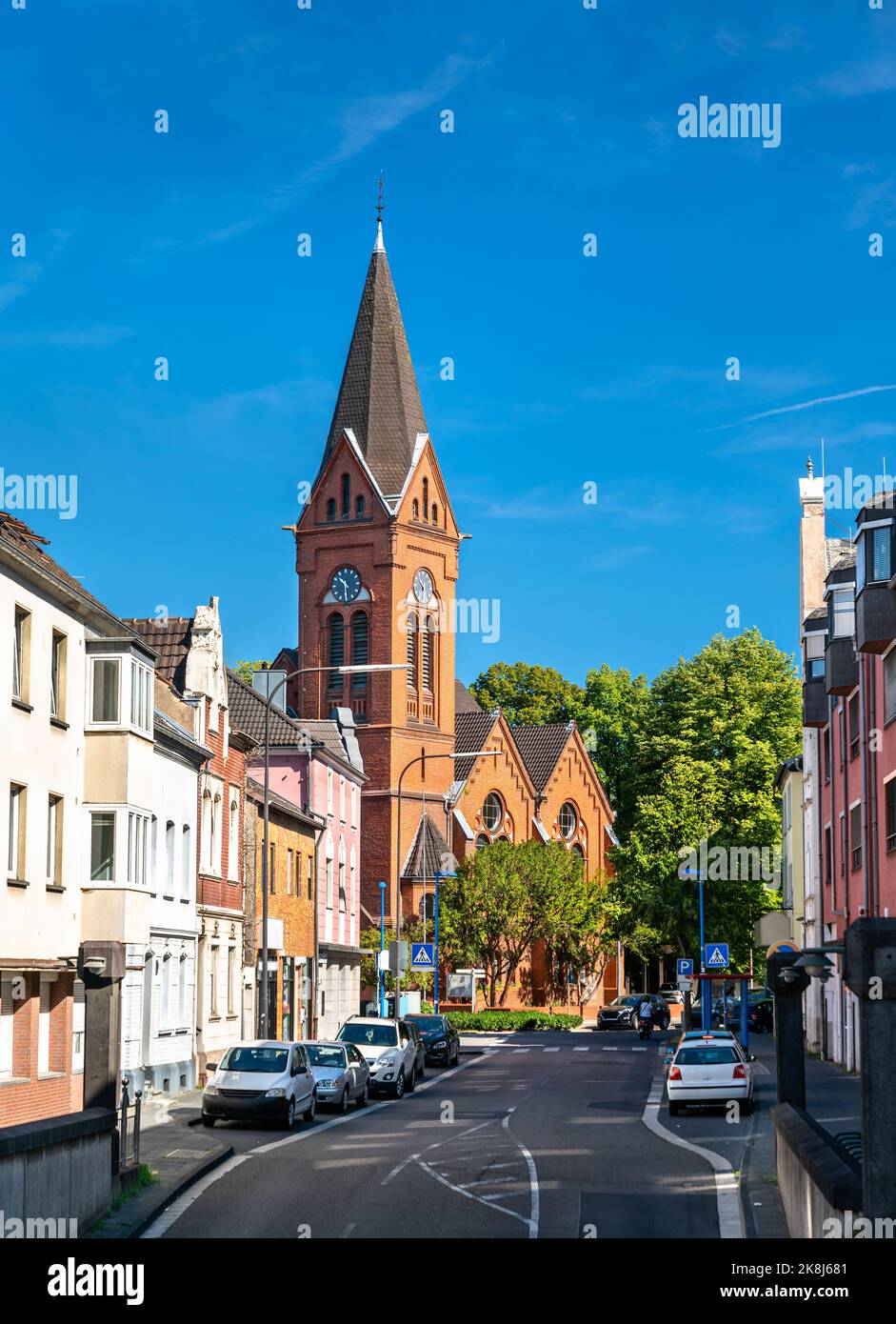 Johannes Kirche in Troisdorf - Nordrhein-Westfalen, Deutschland Stockfoto