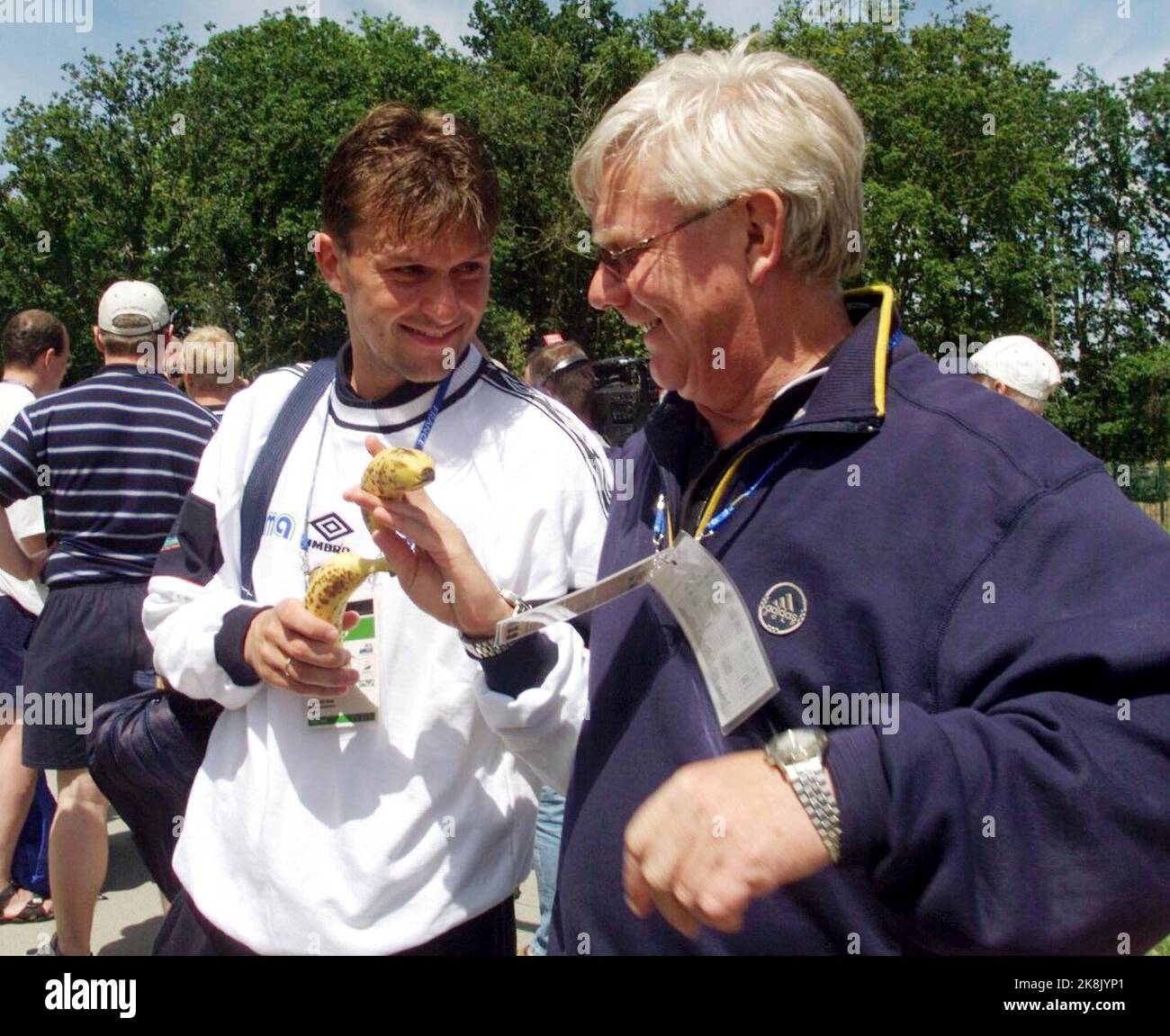 Let Baule, Frankreich. Fußball-Weltmeisterschaft 1998. Roar Strand (t Scan Foto: Erik Johansen Stockfoto