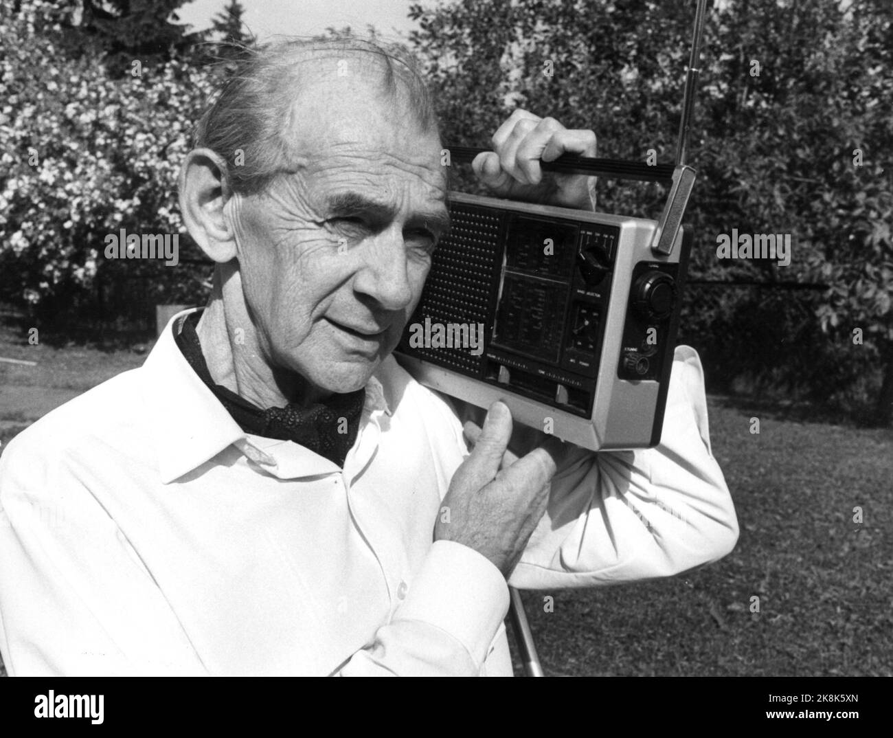 Oslo 19790610 otto nielsen 1909 1982 kabarettist Fotos und