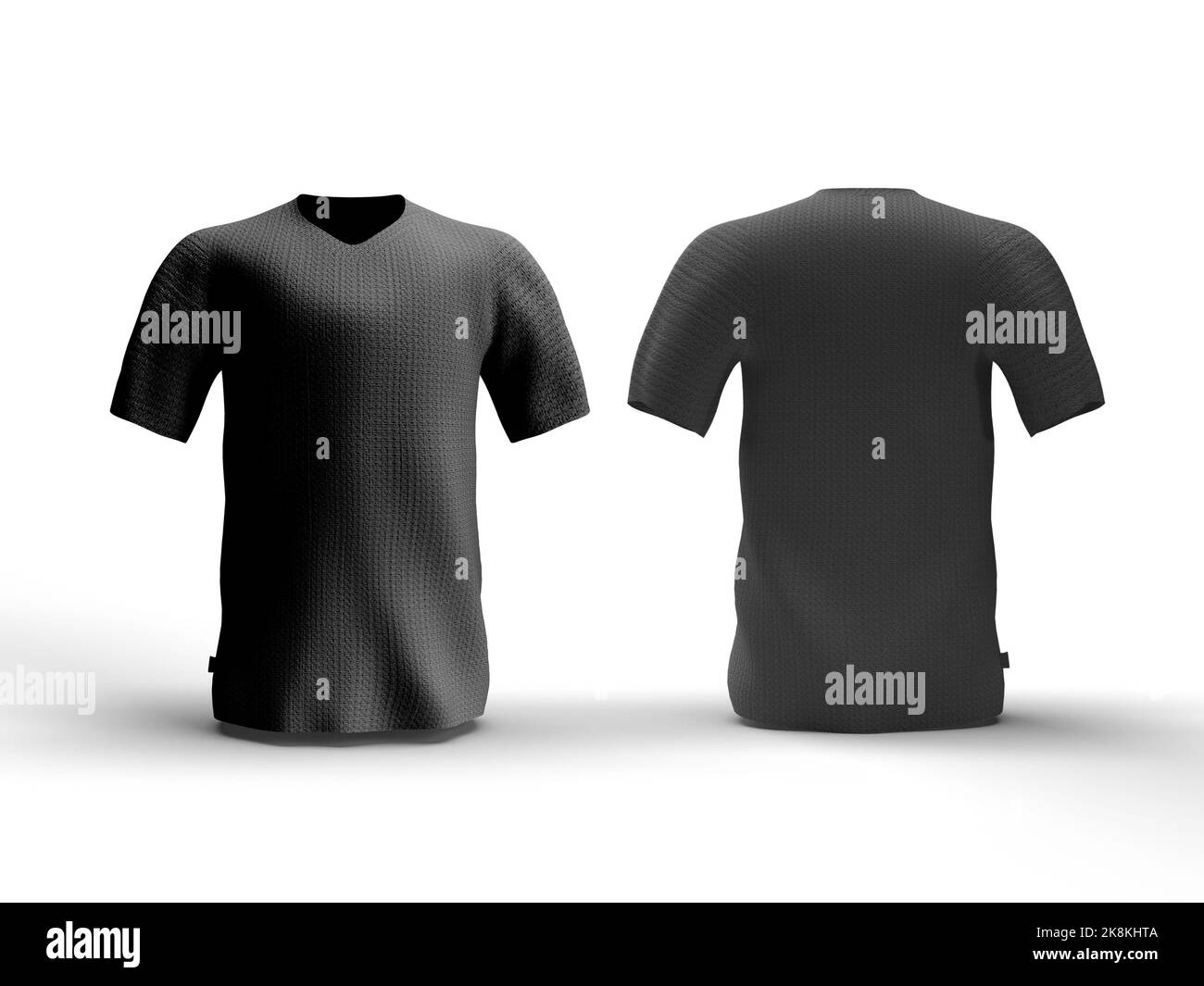 t-Shirt isoliert png Hintergrund Stockfoto