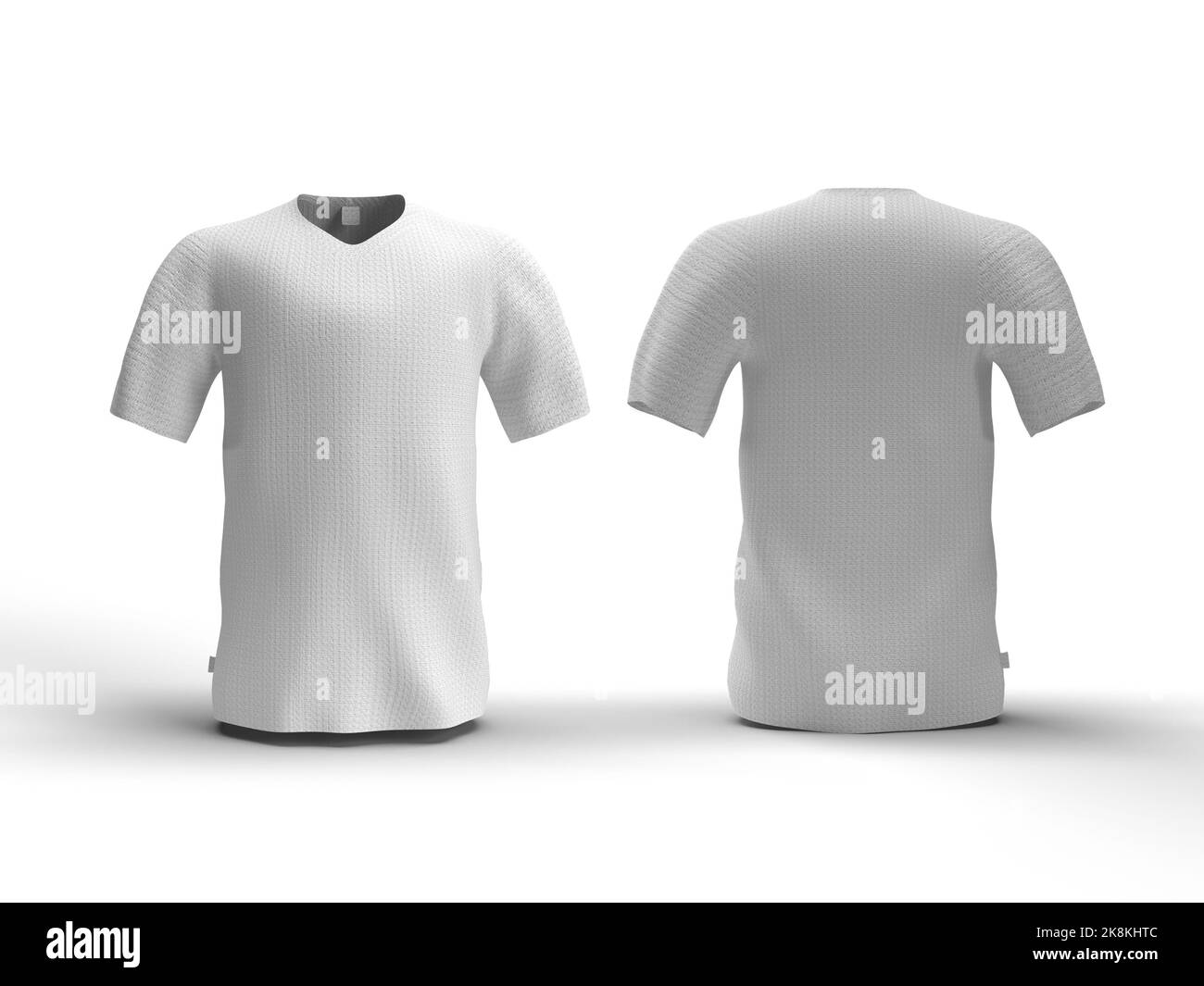 t-Shirt isoliert png Hintergrund Stockfoto