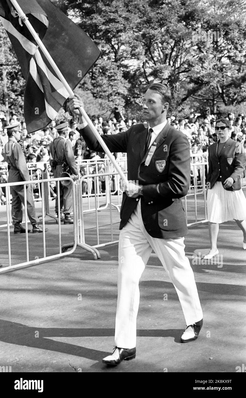 Tokio, Japan Olympische Sommerspiele 1964 in Tokio. Die offizielle