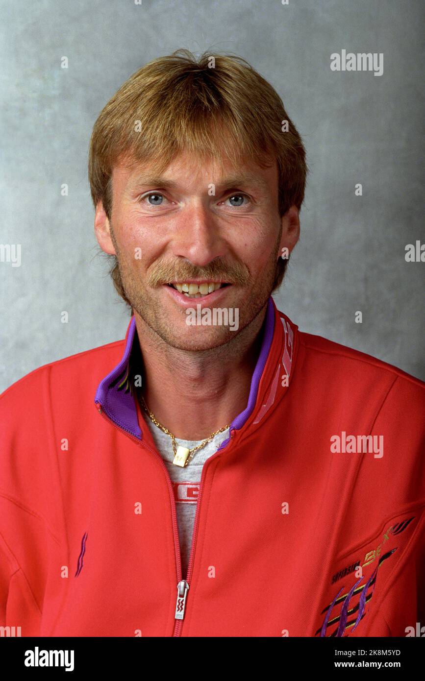 Oslo Januar 1994: Jøran Pedersen. Foto: Aleksander Nordahl NTB / NTB Stockfoto