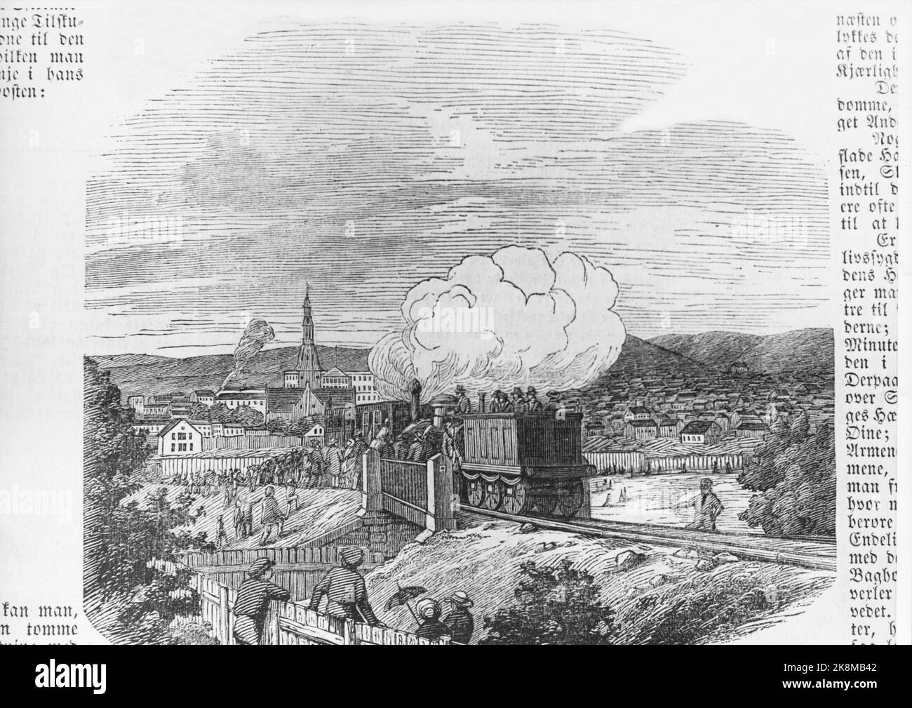 Oslo 19540901. Die Bahn feiert 1954 100 Jahre. NSB feiert sein 100