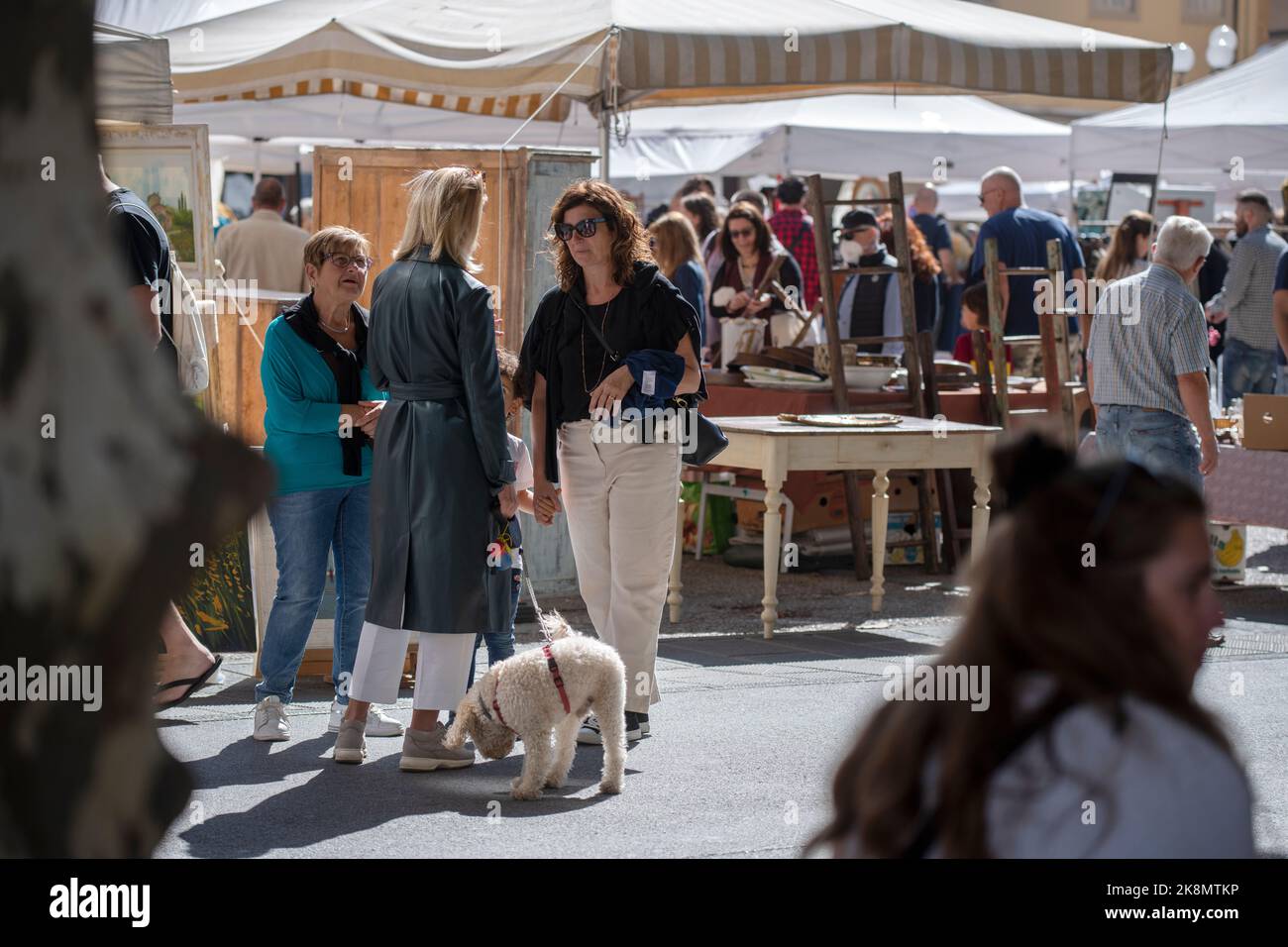 Lucca Toskana Italien Street Life September 2022 Lucca ist eine Stadt und Gemeinde in der