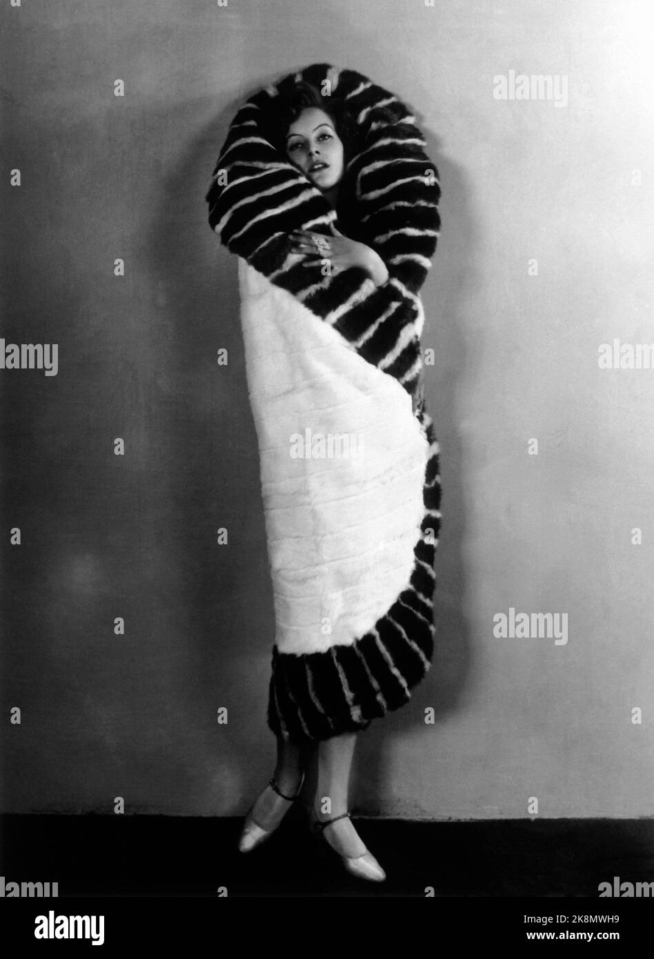 Greta Garbo Portrait für 'Torrent' USA, 1926 Stummfilm Stockfoto