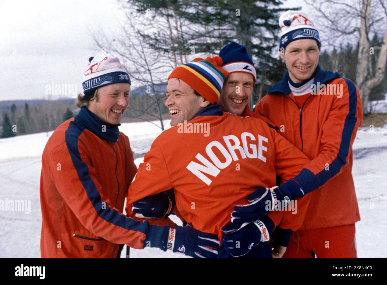 Der 1980 lake placid langlauf Fotos und Bildmaterial in hoher