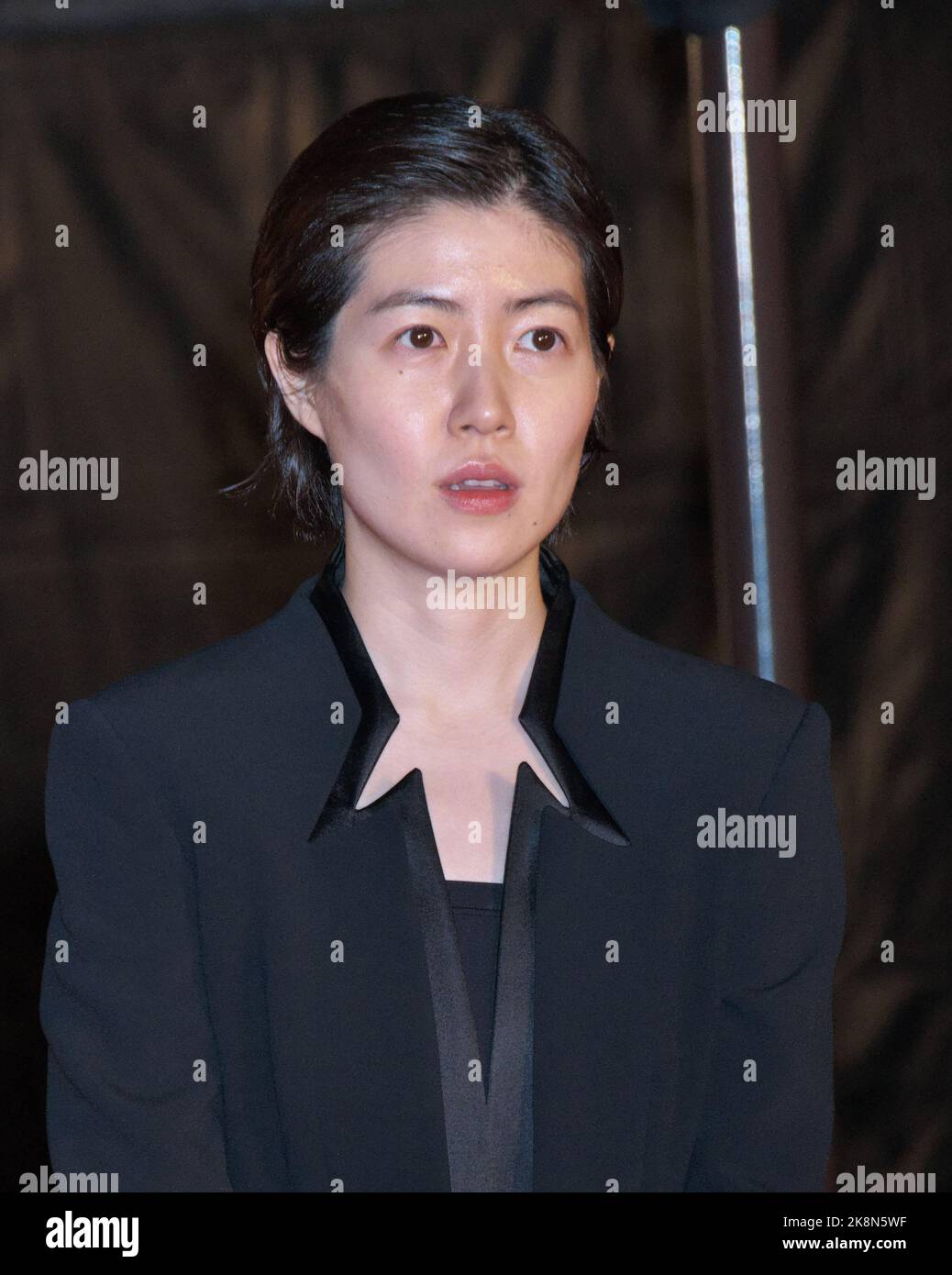 Tokio, Japan. 24. Oktober 2022. Die koreanische Schauspielerin Shim Eun-Kyung nimmt am Montag, den 24. Oktober 2022, am Red Carpet Event des Tokyo International Film Festival 2022 in Tokio, Japan, Teil. Foto von Keizo Mori/UPI Credit: UPI/Alamy Live News Stockfoto