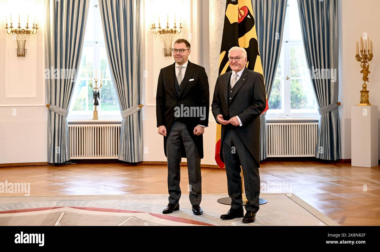 24. Oktober 2022, Berlin Der neue Botschafter der Ukraine, Oleksii