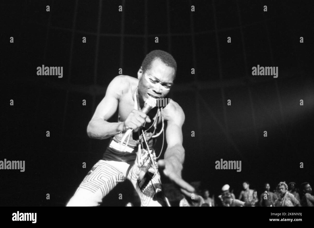 Philippe Gras / Le Pictorium - Fela Kuti - 23/10/2022 - Frankreich / Ile-de-France (Region) / Paris - Fela Kuti Konzert im Hipporome de Pantin, 15. März 1981 Stockfoto