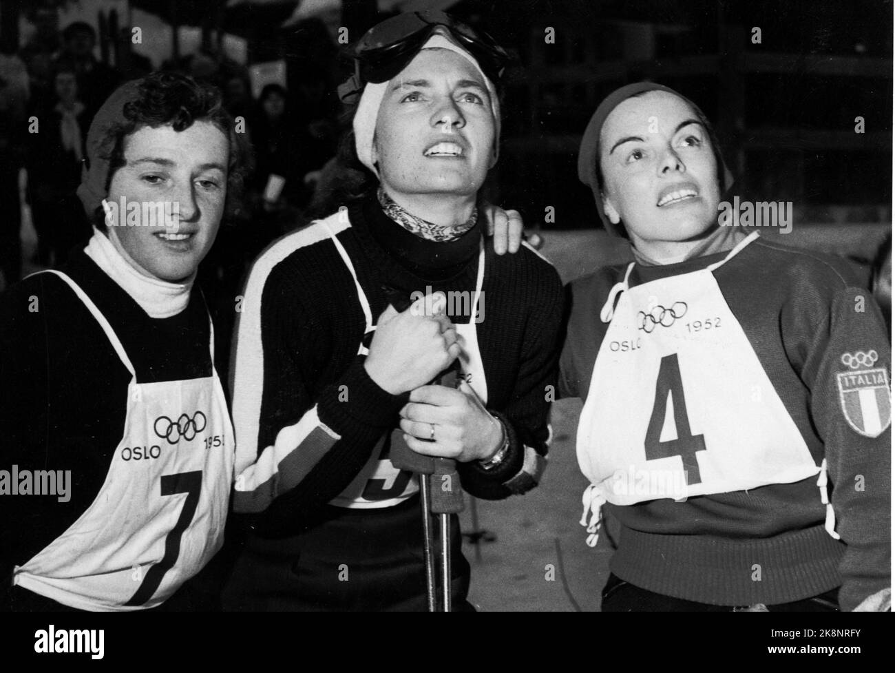 Olympia 1952 slalom für frauen Fotos und Bildmaterial in hoher