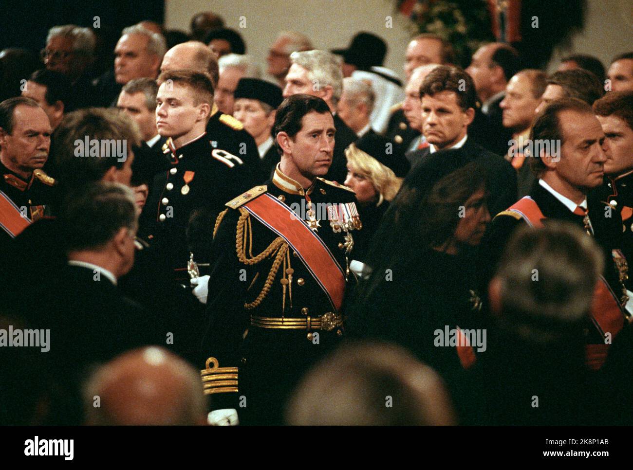 Oslo 19910130 Beerdigung Von K nig Olav V Charles Prince Of Wales oslo-19910130-beerdigung-von-k-nig-olav-v-charles-prince-of-wales