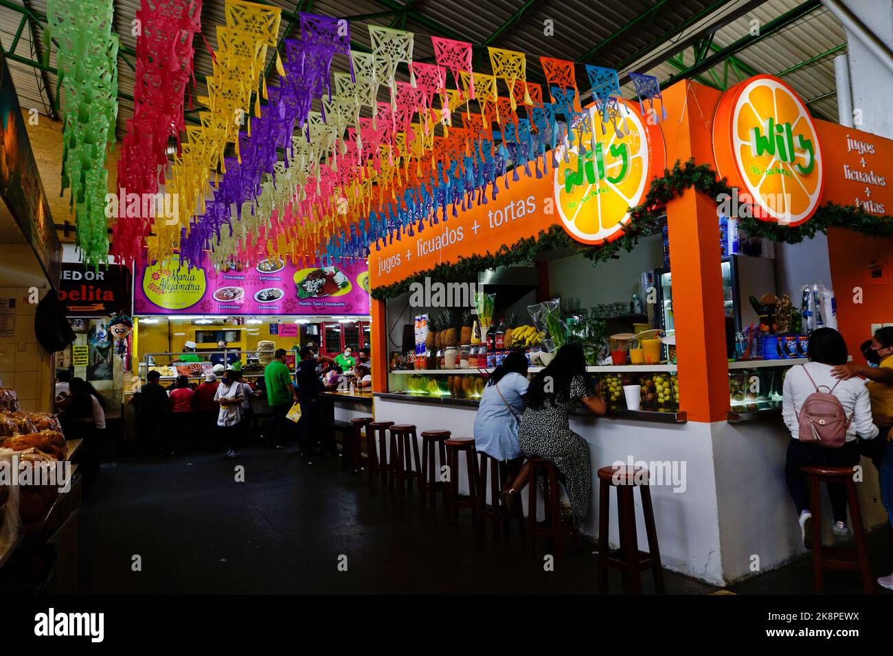 Mercado Juarez, Oaxaca-Stadt, Oaxaca-Stadt, Mexiko Stockfoto
