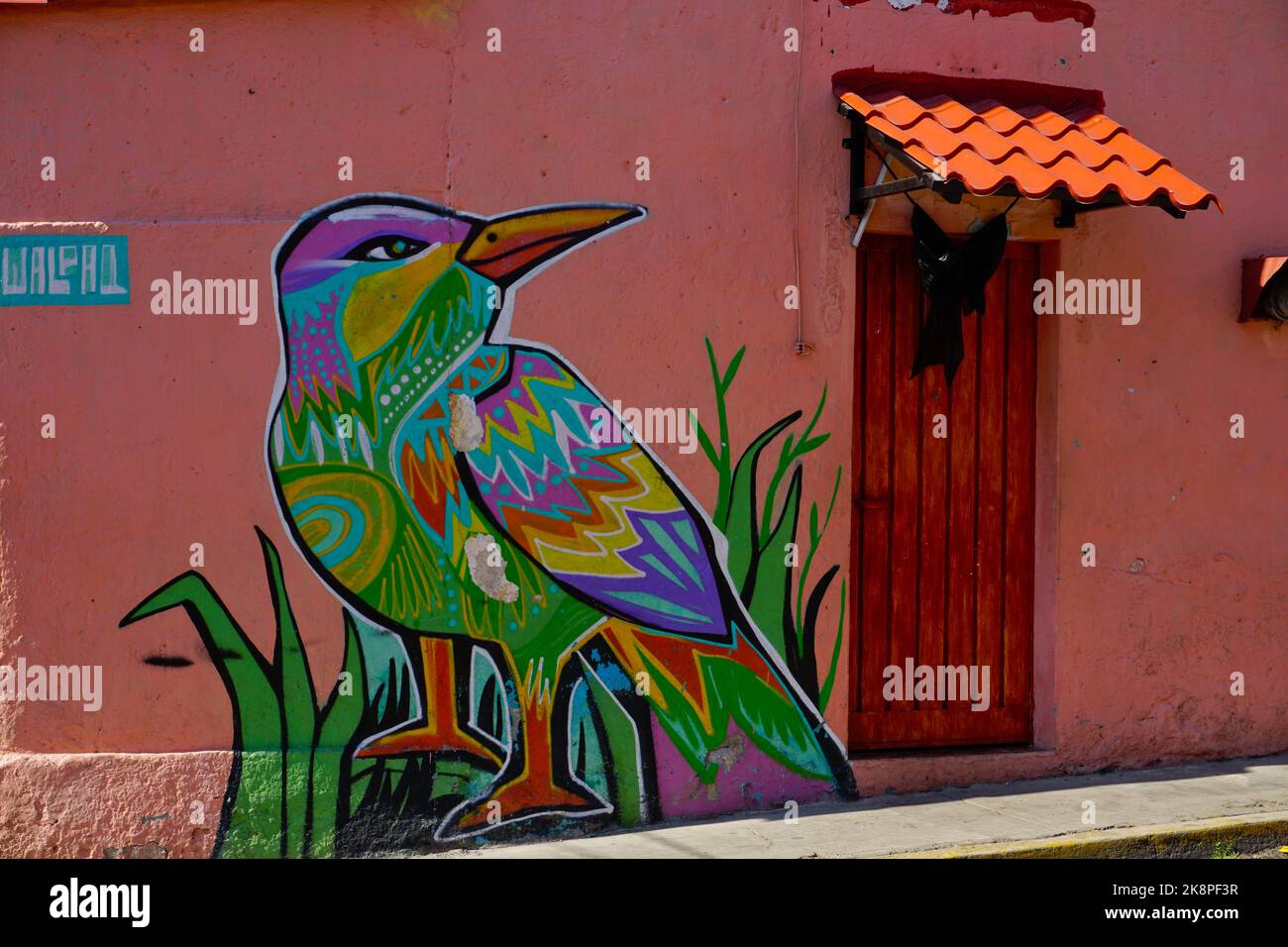 Murals, Oaxaca-Stadt, Oaxaca-Stadt, Mexiko Stockfoto
