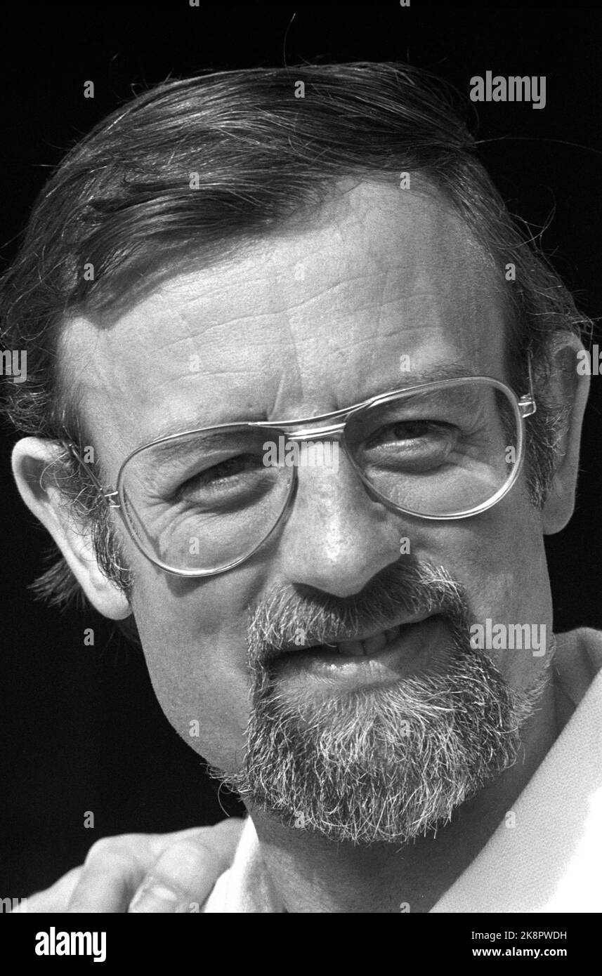 Oslo 19760829. Popsanger Roger Whittaker, Porträt. Foto Oddvar Walle Jensen / NTB / NTB Stockfoto
