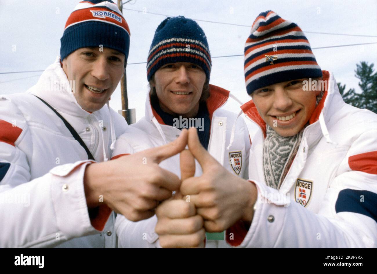 Olympic lake placid 1980 bild Fotos und Bildmaterial in hoher