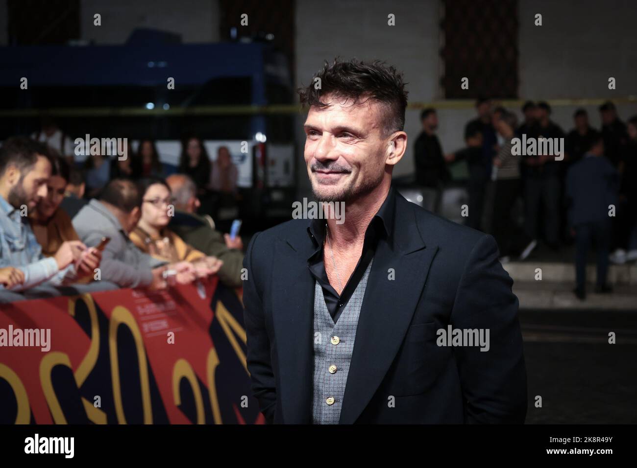 Rom, Italien. 23. Oktober 2022. ROM, ITALIEN - 23. OKTOBER: Frank Grillo besucht den roten Teppich für „Lamborghini – der Mann hinter der Legende“ in Alice Nella Città während des Filmfestivals 17. in Rom. (Foto: Gennaro Leonardi/Pacific Press/Sipa USA) Quelle: SIPA USA/Alamy Live News Stockfoto