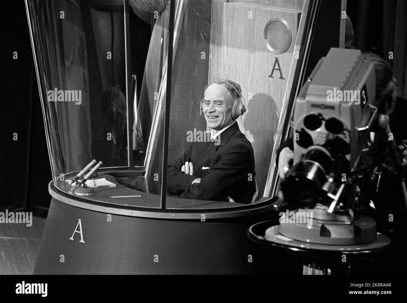 Oslo 1966-10: NRK TV - RID oder Double. Farmer per Lønning aus Stord ...