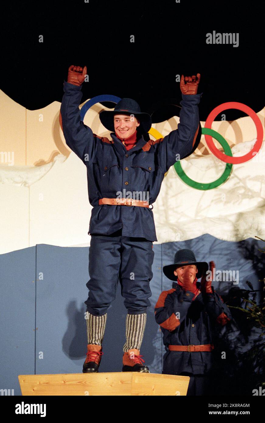 Val d'iser Frankreich 19920216 Olympic92 Albertville, Alpine, SuperG