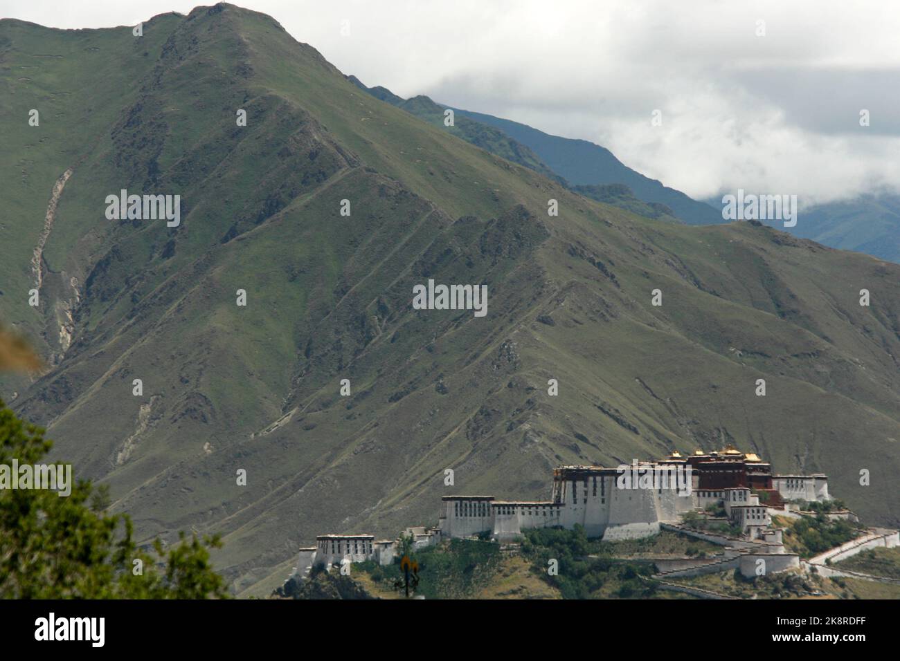 Der Potala Palast in Lhasa, Tibet, China. Stockfoto