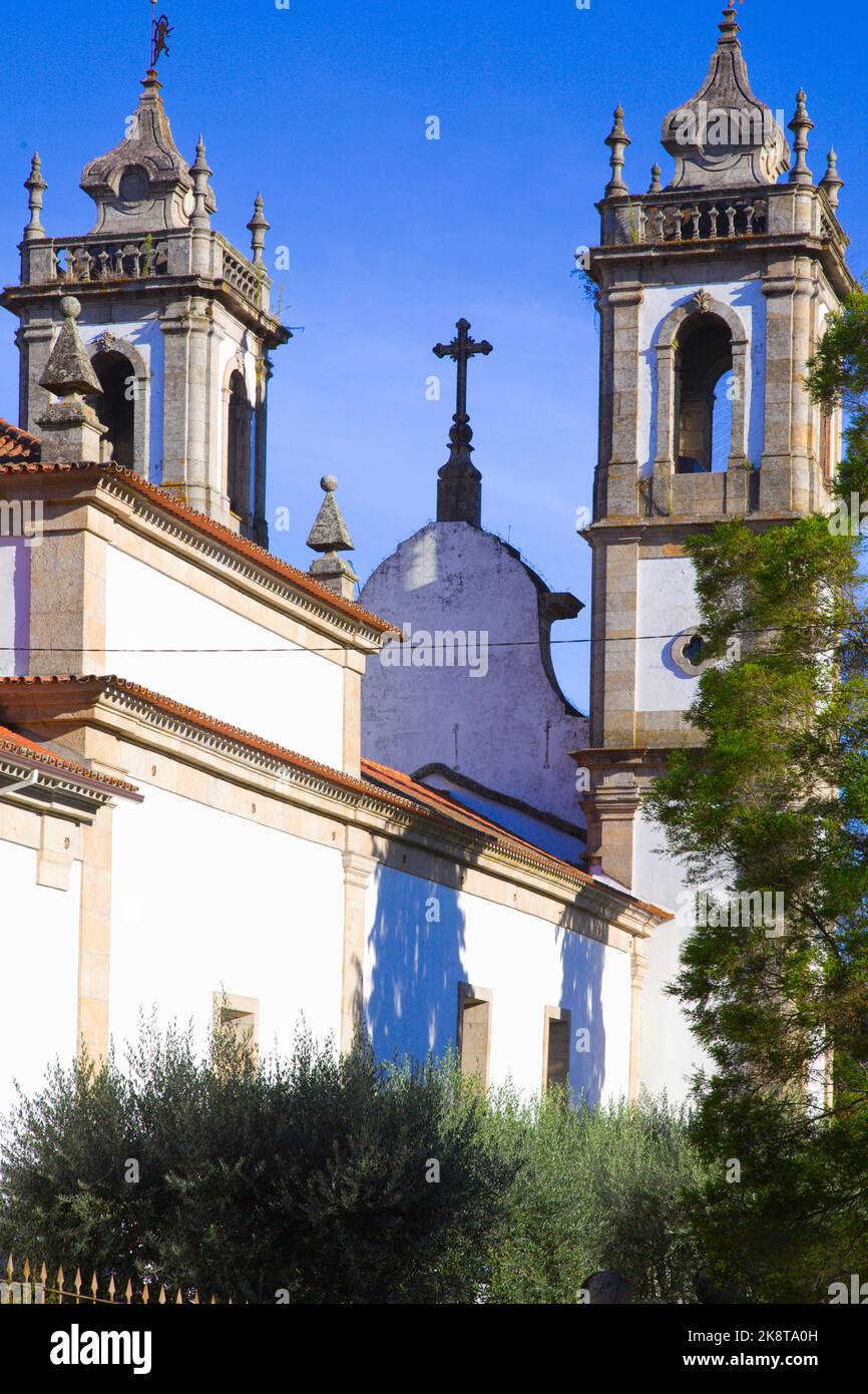 Portugal, Viseu, Nossa Senhora do Carmo, Chuch, Stockfoto