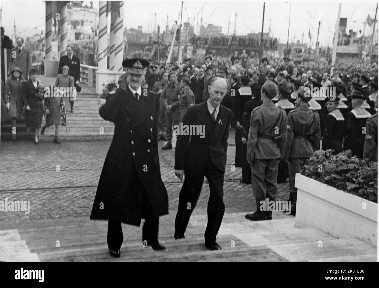 Die prinzessinnen ragnhild und astrid und prinz harald stockfoto Fotos