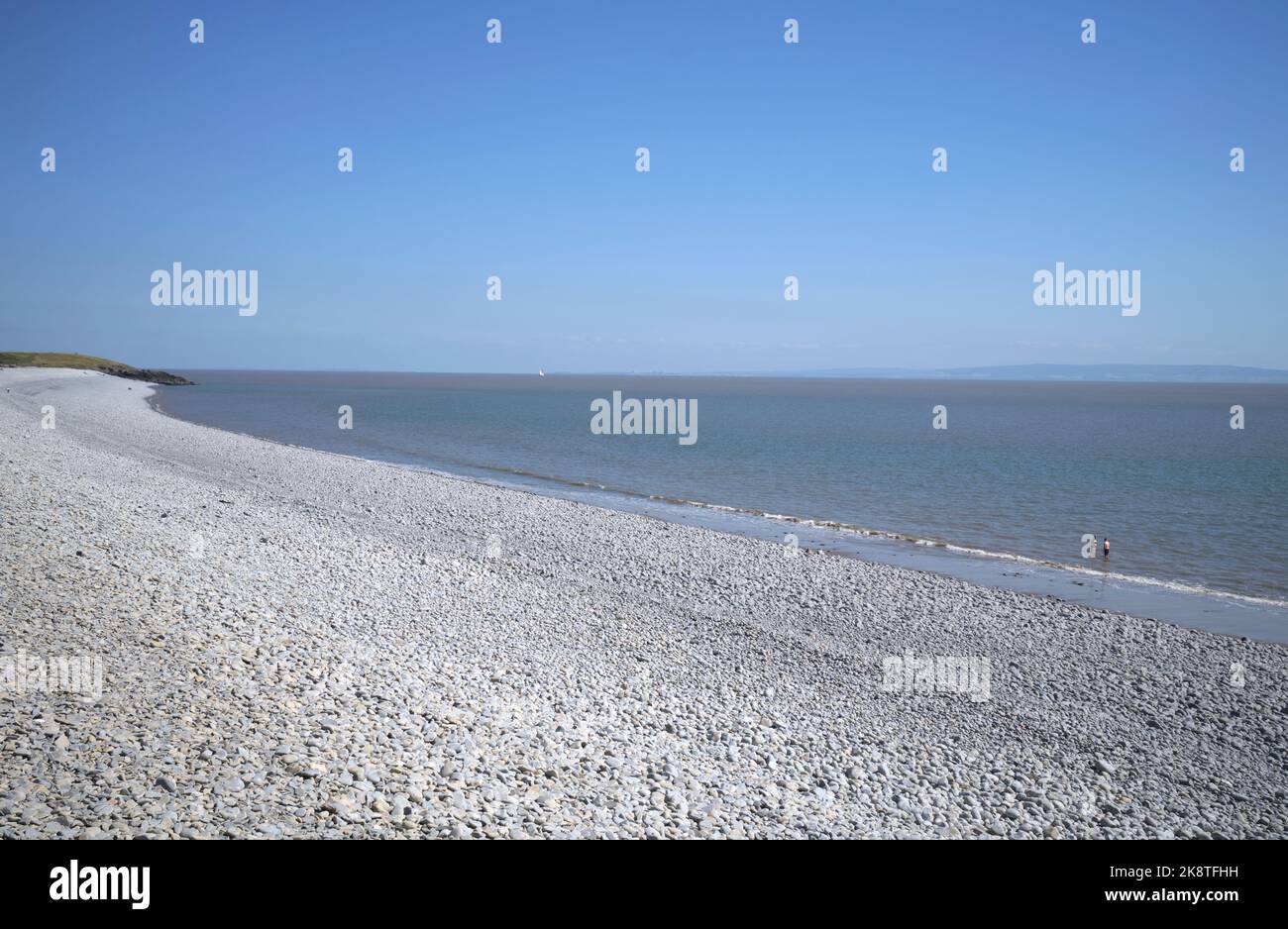 Cold Knapp Beach Barry South Wales Stockfoto