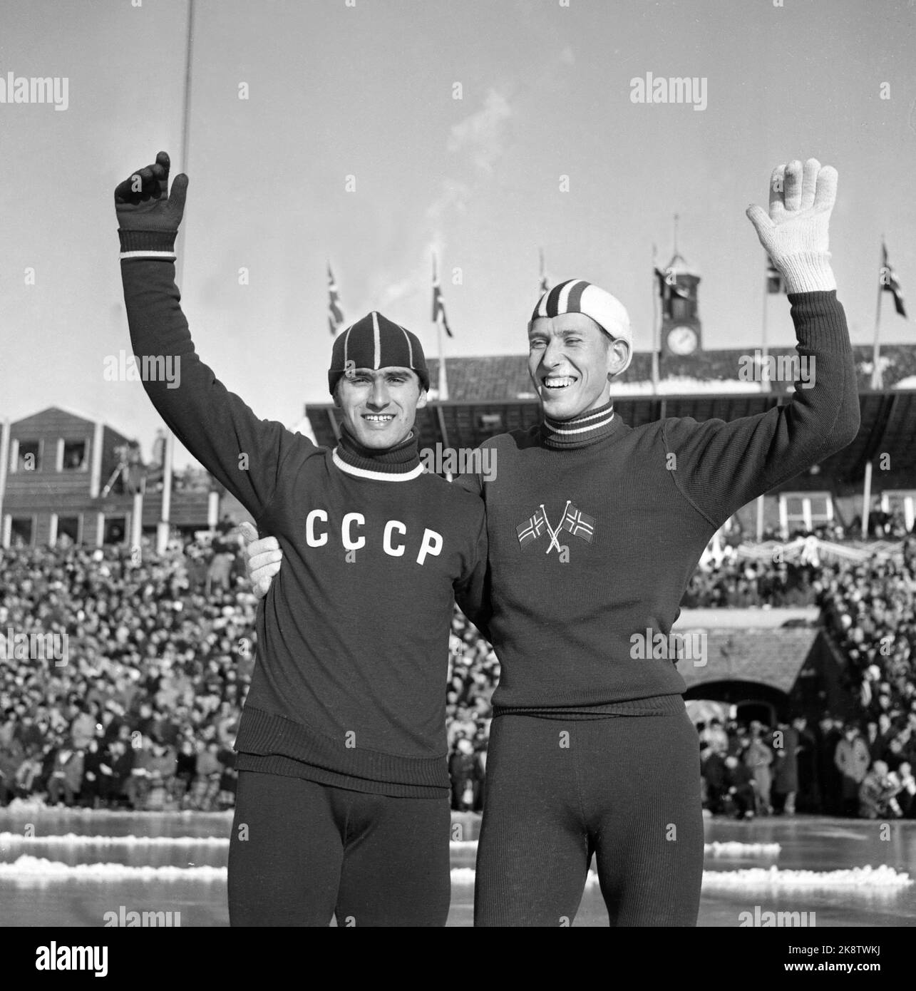 Torstein seiersten th prost mit dem russen oleg gonsjarenko foto Fotos