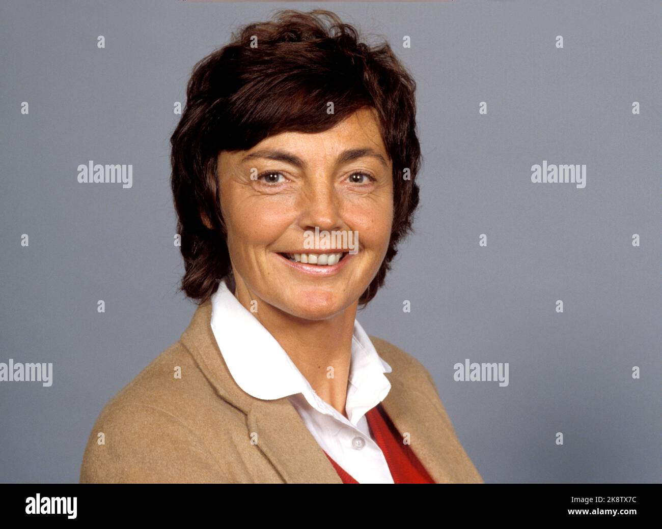 Oslo 19821027 politiker ase marit dobloug h hedmark photo -Fotos und ...