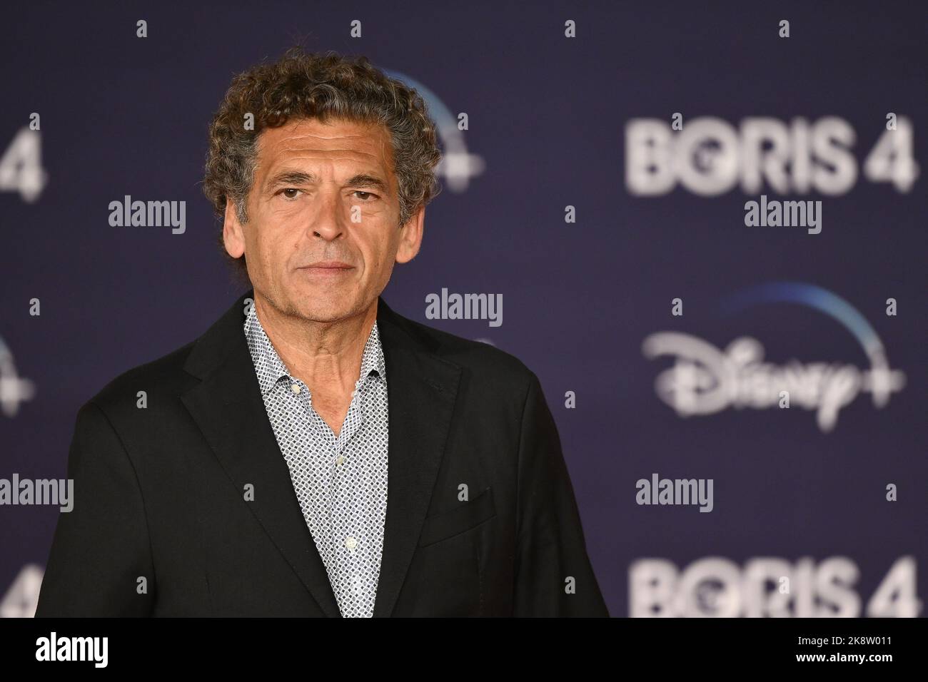 Roma, Italien. 24. Oktober 2022. Rom, Italien - 24. Oktober: Ninni Bruschetta nimmt am 24. Oktober 2022 am Roten Teppich von „Boris 4“ während des Filmfestivals von Rom 17. im Auditorium Parco della Musica in Rom, Italien, Teil. Kredit: Unabhängige Fotoagentur/Alamy Live Nachrichten Stockfoto
