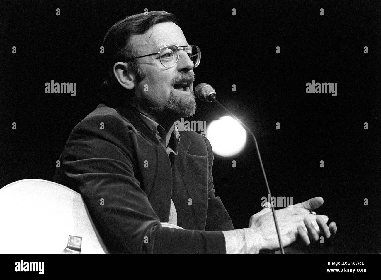 19760829 Konzert mit Roger Whittaker in Oslo. Foto: NTB / NTB - - das Bild beträgt ca. 5,5 MB - - Stockfoto