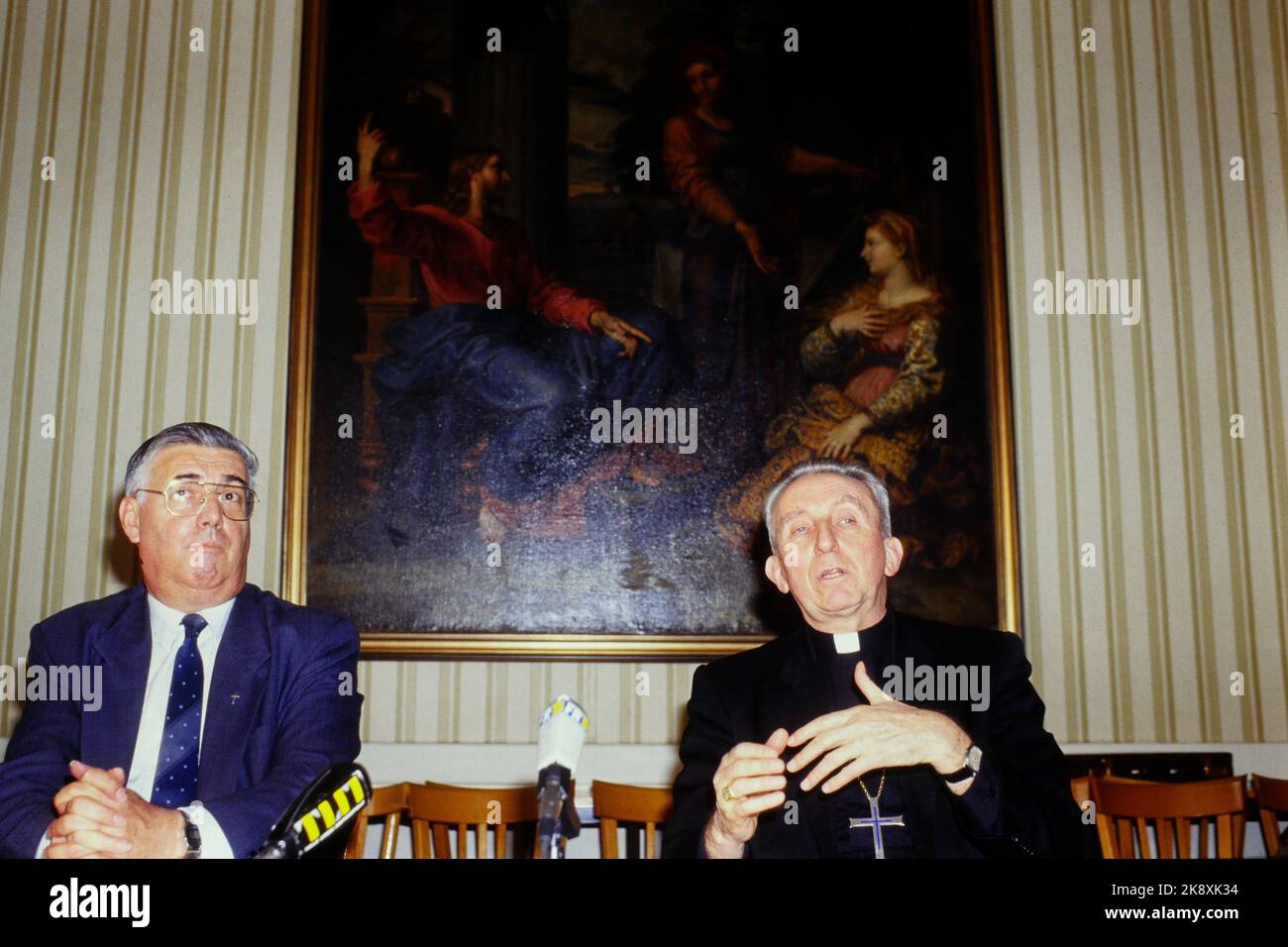 Mgr. André Faivre, stellvertretender Erzbischof von Lyon, Frankreich Stockfoto