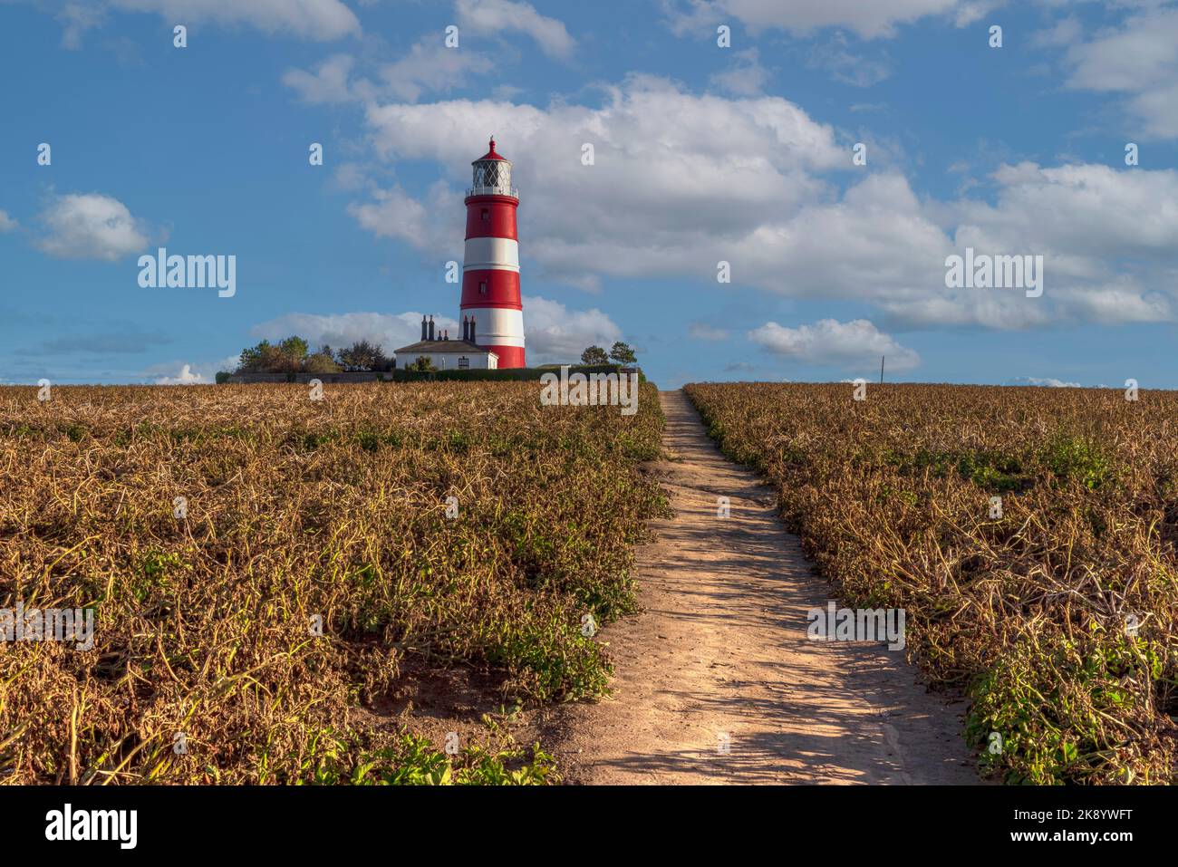 Happisburgh, Norfolk, England, Vereinigtes Königreich Stockfoto