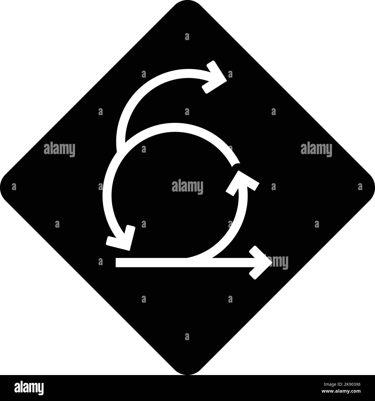 Symbol für agiles Board Scrum Stock Vektor