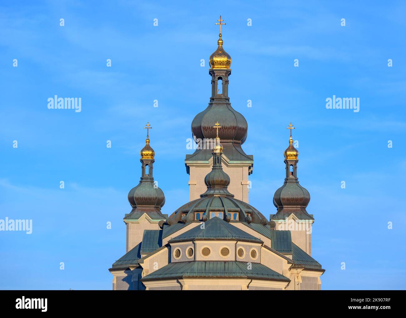 Kathedrale der Verklärung in Cathedraltown, Markham, Ontario, Kanada Stockfoto