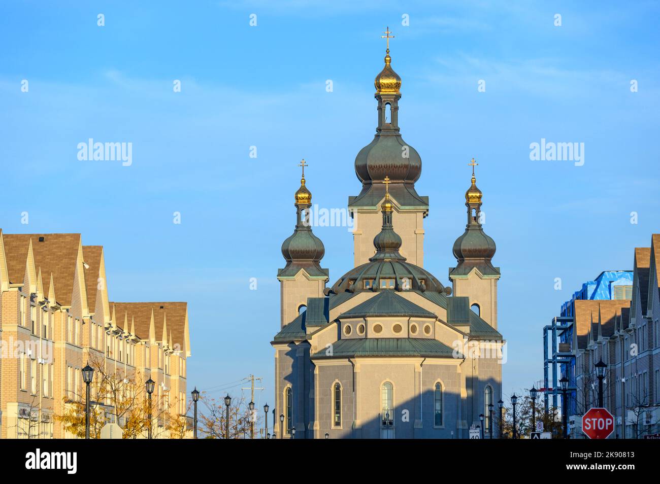 Kathedrale der Verklärung in Cathedraltown, Markham, Ontario, Kanada Stockfoto