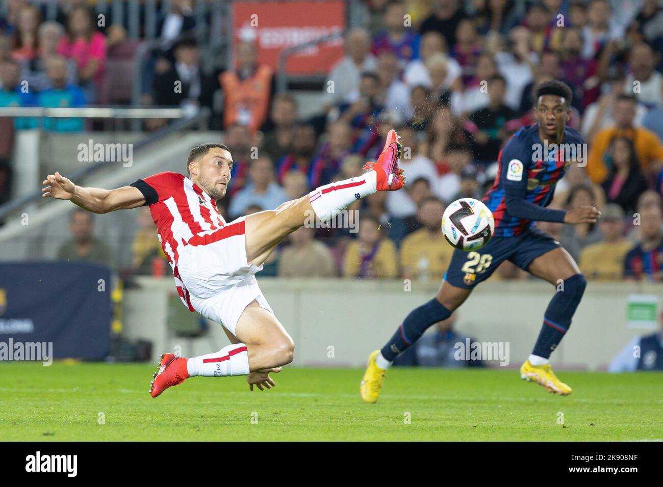 BARCELONA, SPANIEN - 23. OKTOBER: Oscar de Marcos vom Athletic Club de ...