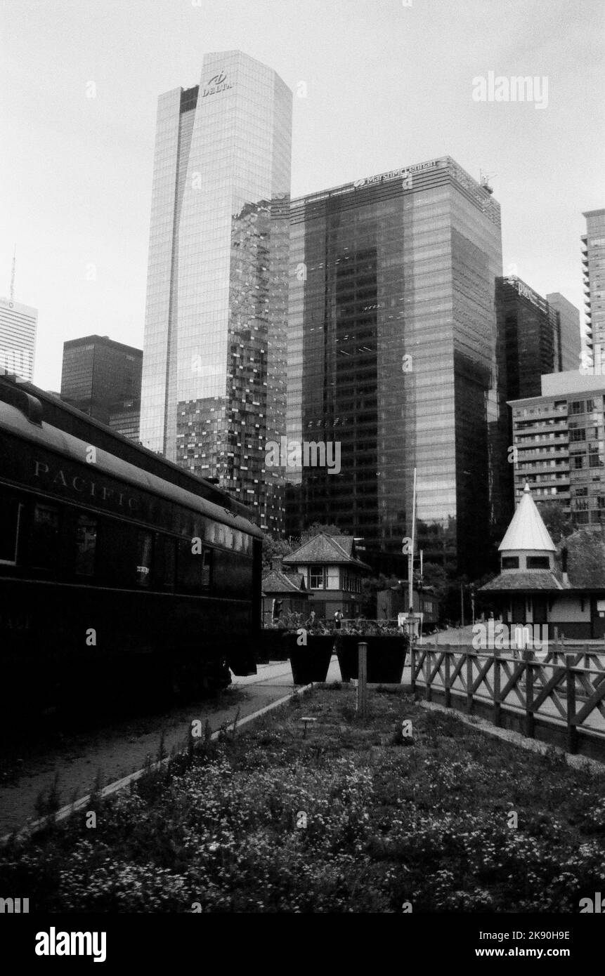 Toronto Hafen im Stadtzentrum Stockfoto