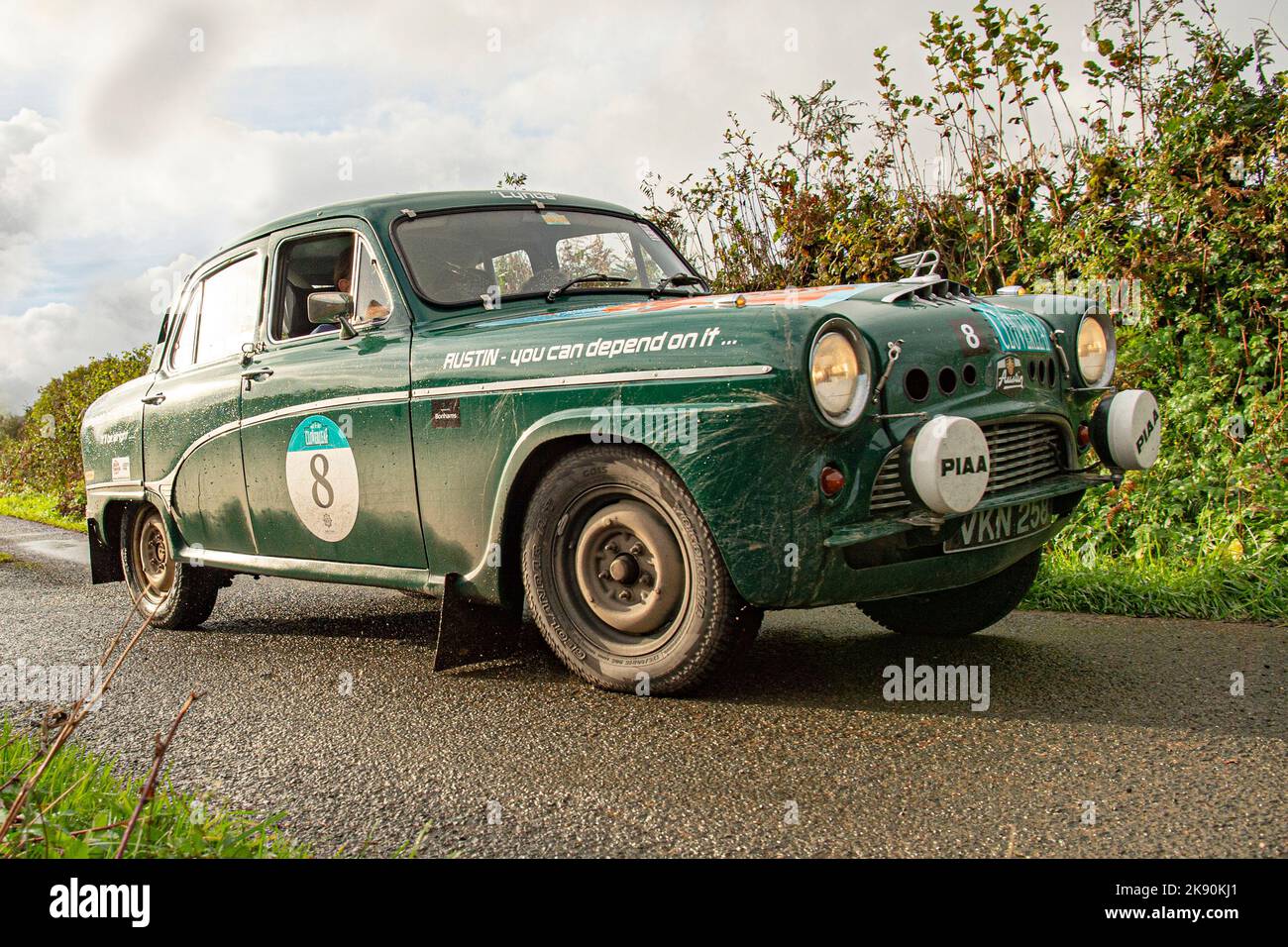 1955 Austin A90 Oldtimer-Klassiker Stockfoto