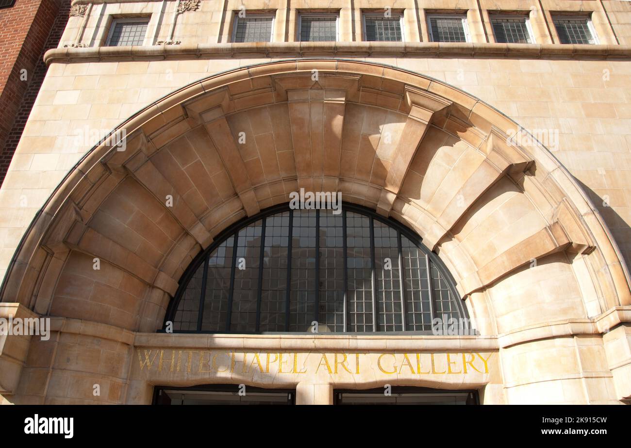 Whitechapel Art Gallery, Tower Hamlets, East End, London Stockfoto