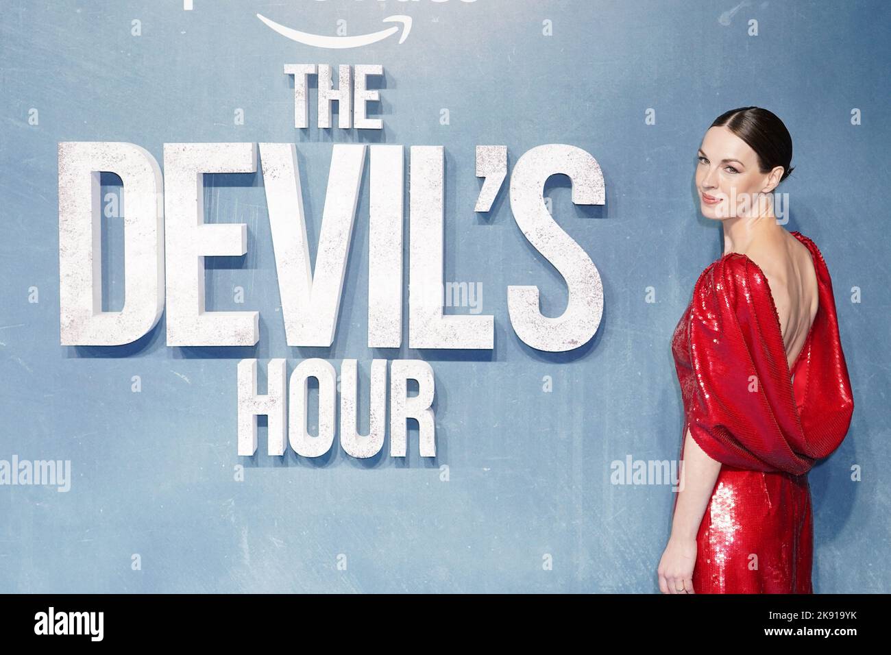 Jessica Raine bei der Premiere der neuen Amazon Original-Serie The Devil's Hour im Curzon Bloomsbury, London. Bilddatum: Dienstag, 25. Oktober 2022. Stockfoto