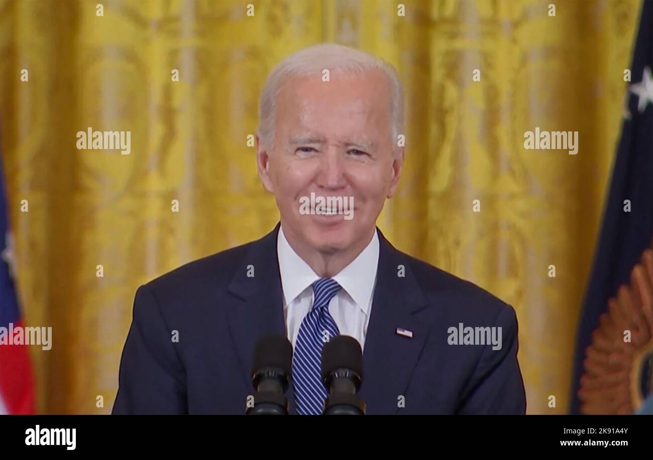 JOE BIDEN, US-Präsident im Oktober 2022 Stockfoto