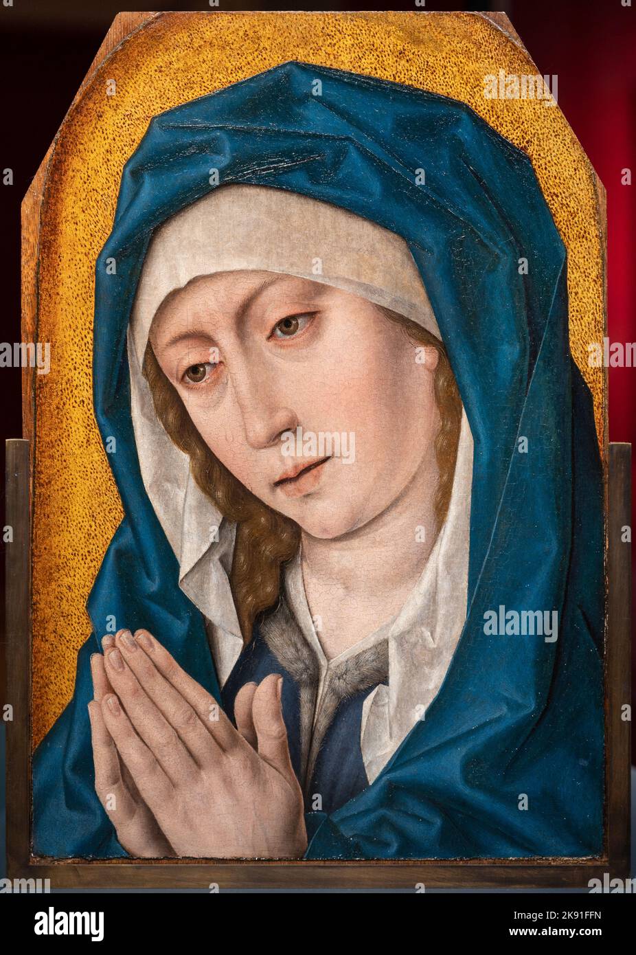 Mater Dolorosa – Mutter der Schmerzen (um 1495–1500) von Aelbrecht Bouts (um 1452–1549). Öl auf der Platte. Stockfoto