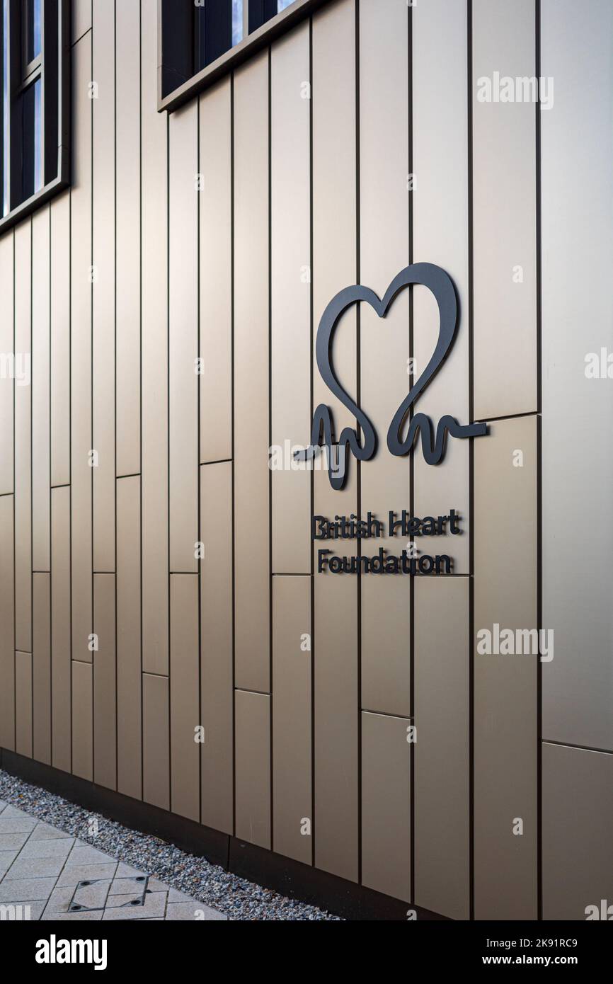 University of Cambridge Heart and Lung Research Institute (HLRI). BHF Cambridge Center for Cardiovascular Research Excellence. Eröffnet 2022. Stockfoto