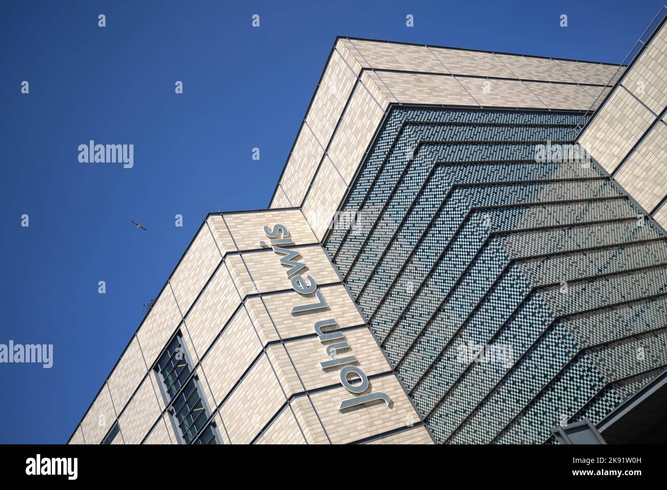 John Lewis Department Store Cardiff South Wales Großbritannien Stockfoto