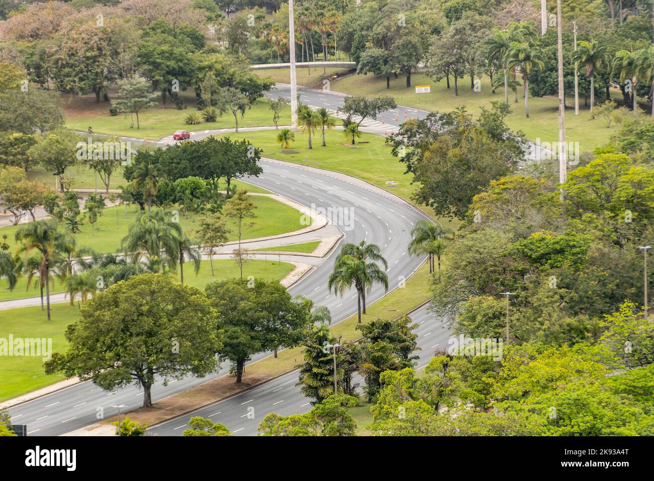 Flamengo-Deponie in Rio de Janeiro, Brasilien. Stockfoto