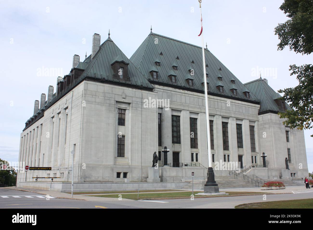 Der Oberste Gerichtshof von Kanada in Ottawa, Ontario, Kanada Stockfoto