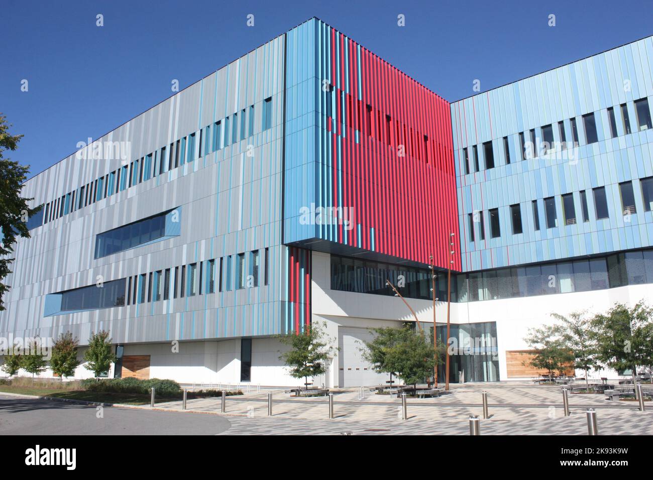 Gebäude im Komplex des Canada Science and Technology Museum in Ottawa, Ontario, Kanada Stockfoto